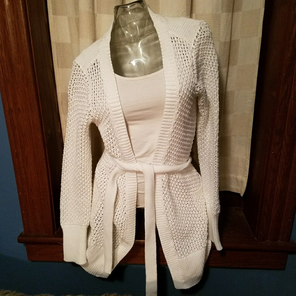 Chunky Tie Belt Cardigan
